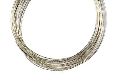 Omegareifen Silberkette Ø 2 mm aus 925/Silber in 45 cm Länge